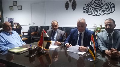 تعاون بين نقابة المرافق واتحاد نقابات سوريا.. صور