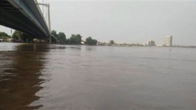انخفاض كبير بمنسوب النيل الأزرق في مدينة سنجة
