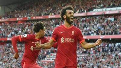 شاهد.. محمد صلاح يسجل هدفه رقم 100 مع ليفربول في الدوري الإنجليزي