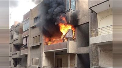 دون إصابات.. إخماد حريق داخل شقة سكنية في المنيب