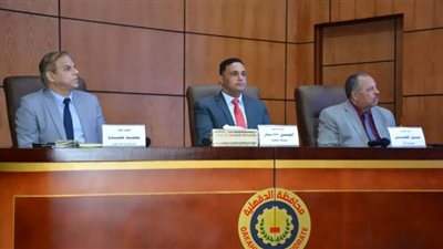 محافظ الدقهلية يستقبل مسئولى مشروع تطوير خدمات المحليات