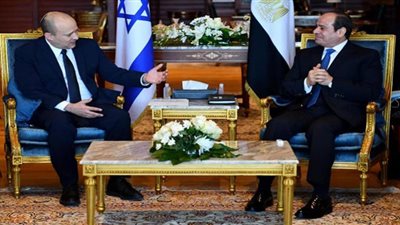 بالصور.. مباحثات ثنائية بين الرئيس السيسي ورئيس الوزراء الإسرائيلي بشرم الشيخ