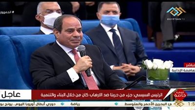 فيديو.. السيسي: تقرير الأمم المتحدة للتنمية البشرية شهادة للشعب المصري