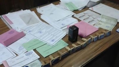 حبس عصابة تزوير المحررات الرسمية بقيمة 100 مليون جنيه بالعجوزة