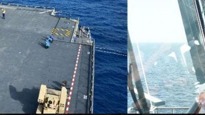 يشهد أحد الأنشطة التدريبية البحرية ضمن فعاليات التدريب المشترك 