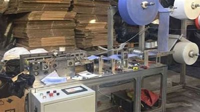 ضبط مسئول عن مصنع تطريز بحيازته كميات كبيرة من الأقمشة مجهولة المصدر