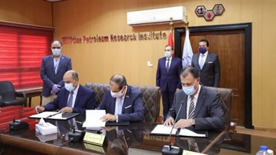 توقيع بروتوكول بين جامعة القاهرة الجديدة التكنولوجية ومعهد بحوث البترول