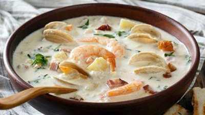 خطوة بخطوة.. طريقة عمل شوربة الجمبري