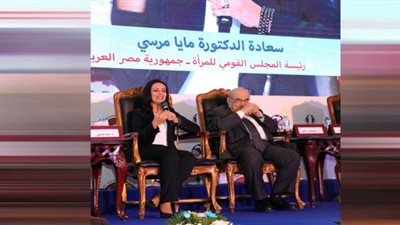 مايا مرسي تشارك باحتفالية تسليم جوائز الملك عبد العزيز في قضايا الطفولة والتنمية