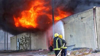 السيطرة على حريق بمصنع كرتون بالمنوفية