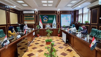 جامعه دمنهور تناقش الإستعدادات للعام الدراسي الجديد