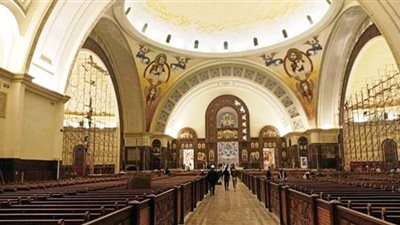 كنيسة القديسين والأنبا شنودة تُقيم عشية عيد الصليب المجيد بسوهاج