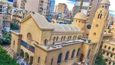 عشية عيد الصليب المجيد بكنيسة الشهيد مامرمينا بمدينة نصر الليلة