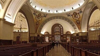 كهنة كنيسة القديسين بسيدي بشر يترأسون عشية عيد الصليب