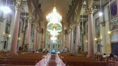 كنيسة الملاك بسوهاج تستضيف فعاليات عشية عيد الصليب المجيد