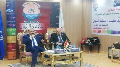 مؤتمر صحفي لجامعة اسوان لكشف اسرار حصولها علي المركز الأول في االتصنيفات العالمية (صور)