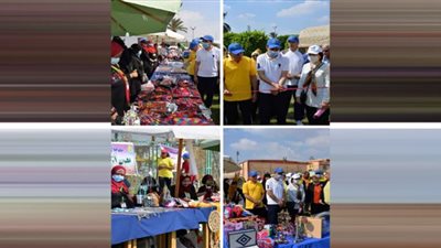 ضمن فعاليات الاحتفال باليوم العالمي للسياحة بالإسماعيلية معرضا للمنتجات اليدوية لسيدات الإسماعيلية بنادي الفيروز