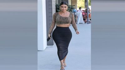 (شاهد) كيم كارداشيان قبل خضوعها لعمليات التجميل