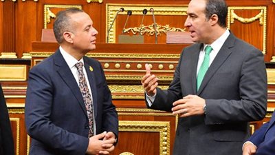 المستشار أحمد مناع يستقبل أمين عام البرلمان العربي وعدد من القيادات