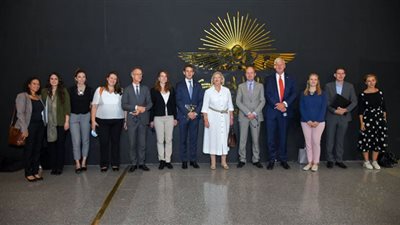 تفاصيل زيارة وزيرة الهجرة ونظيرتها الهولندية إلى متحف الحضارة المصرية بالفسطاط