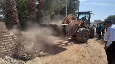 محافظ أسيوط: إزالة 11 حالة تعدي على أراضي زراعية بمركز الفتح