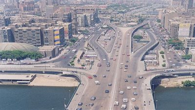 الحالة المرورية أعلى محور26 يوليو