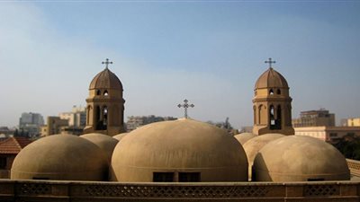 تطيب رفات القديس الأقفهصي بكنيسة جوارجيوس في مصر الجديدة