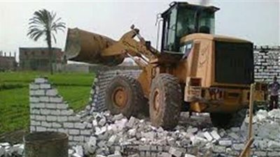 إزالة 20 حالة تعدٍ على الأراضي الزراعية وأملاك دولة بأسيوط
