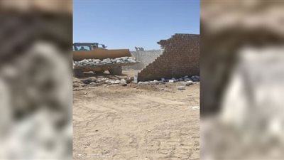 إزالة ٥٨٨ حالة تعدى على أملاك الدولة بقنا