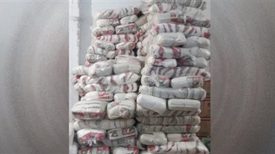 ضبط 7 أطنان سكر تموينى ناقص الأوزان بأسيوط