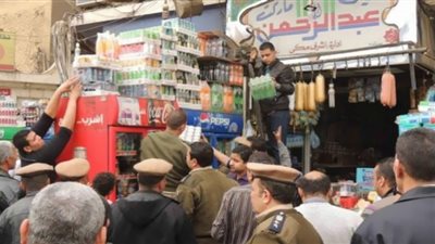 ضبط 10 طن أرز أبيض مجهول المصدر بمحافظة القليوبية