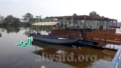 تعديات صارخة على نهر النيل بالمنوفية من أصحاب القاعات و الكافتيريات