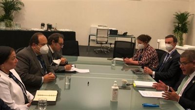 وزيرة البيئة تبحث مع رئيس مؤتمر المناخ cop26 عدد من الملفات الهامة