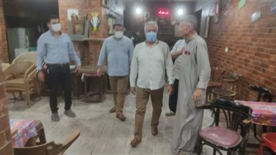 متابعة الالتزام بالمواعيد الشتوية لغلق المحال التجارية والمطاعم ببني سويف