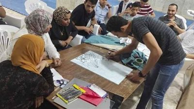 رياضة الشرقية تنفذ ورشة عمل حرفية بمركز شباب سماكين الغرب بالحسينية