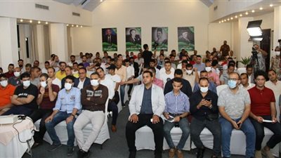 صور| انطلاق فعاليات معسكر شباب الوفد 2021 في العين السخنة