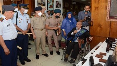 القوات المسلحة تنظم معرضًا لإبداعات المحاربين القدماء