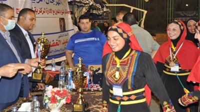 اختتام المهرجان الرياضي الأول للأسر الطلابية للجامعات المصرية بكفرالشيخ