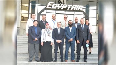 مصر للطيران تجدد اعتماد شهادة الإيزاجو الدولية.. صور