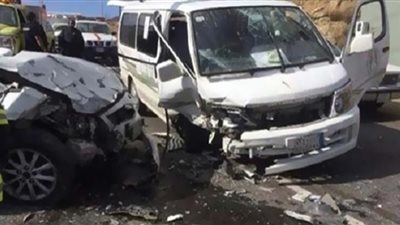 مصرع سائق سيارة محملة بالمازوت في حادث تصادم بالإسماعيلية