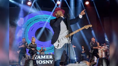 تامر حسنى يكسر كل الأرقام القياسية ويحيى حفلًا أسطوريًا بالأردن