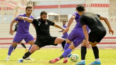 مران الزمالك.. تقسيمة قوية بين اللاعبين في ختام التدريبات
