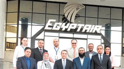 مصر للطيران تجدد اعتماد شهادة الايزاجو الدولية بدون نقاط عدم تطابق على المقر الرئيسى بالقاهرة