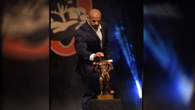 ماذا قال بيج رامي بعد التتويج بلقب مستر أولمبيا؟