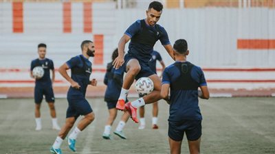 مران الزمالك.. فقرة فنية خاصة للاعبين