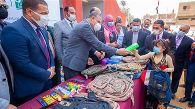صندوق تحيا مصر يفتتح مدرسة عرب بخواج الابتدائية في سوهاج