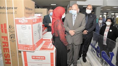 صندوق تحيا مصر يسلم 20 جهاز عروسة يتيمة بأسيوط