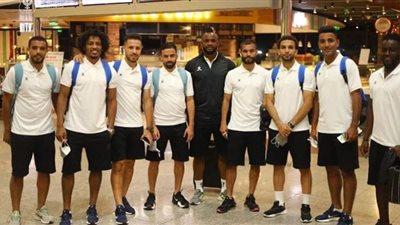 بعثة المصرى تغادر القاهرة لمواجهة بطل أوغندا بالكونفدرالية (صور)