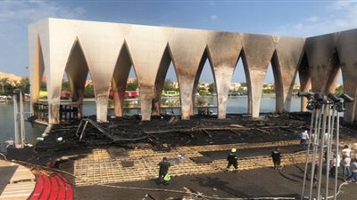 (حريق مهرجان الجونة) فتح تحقيق مفصل لكشف أسباب إندلاع النيران