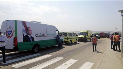 الصحة: إصابة 14 مواطنًا باختناقات في حريق مهرجان الجونة